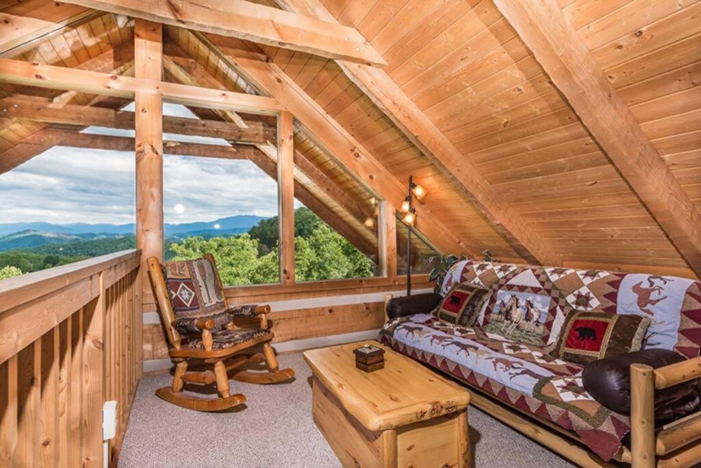 View! Private! Hot Tub,Pool Table,Fireplace,Relax! セバービル エクステリア 写真